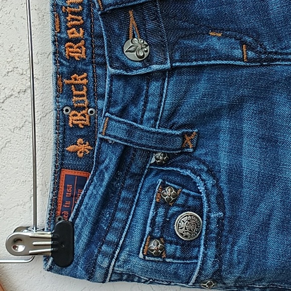 ROCK REVIVAL Jen Straight Leg Jeans Size 25 - Picture 4 of 15